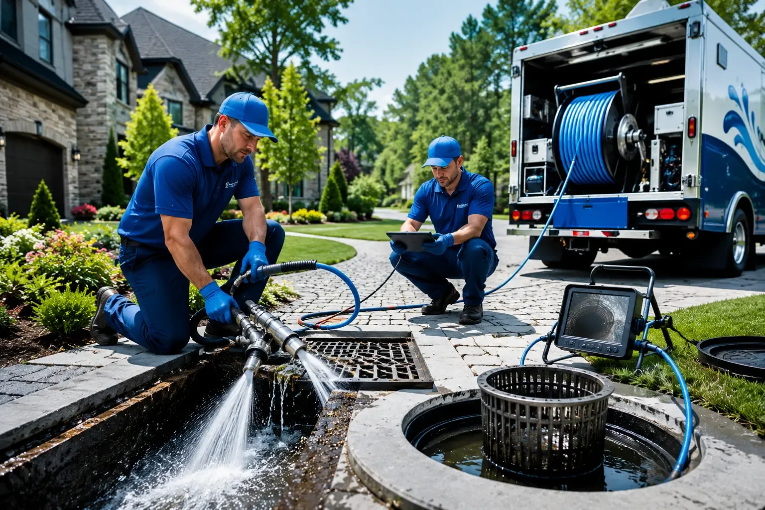 Local outdoor drain cleaning professionals in Grafton, OH