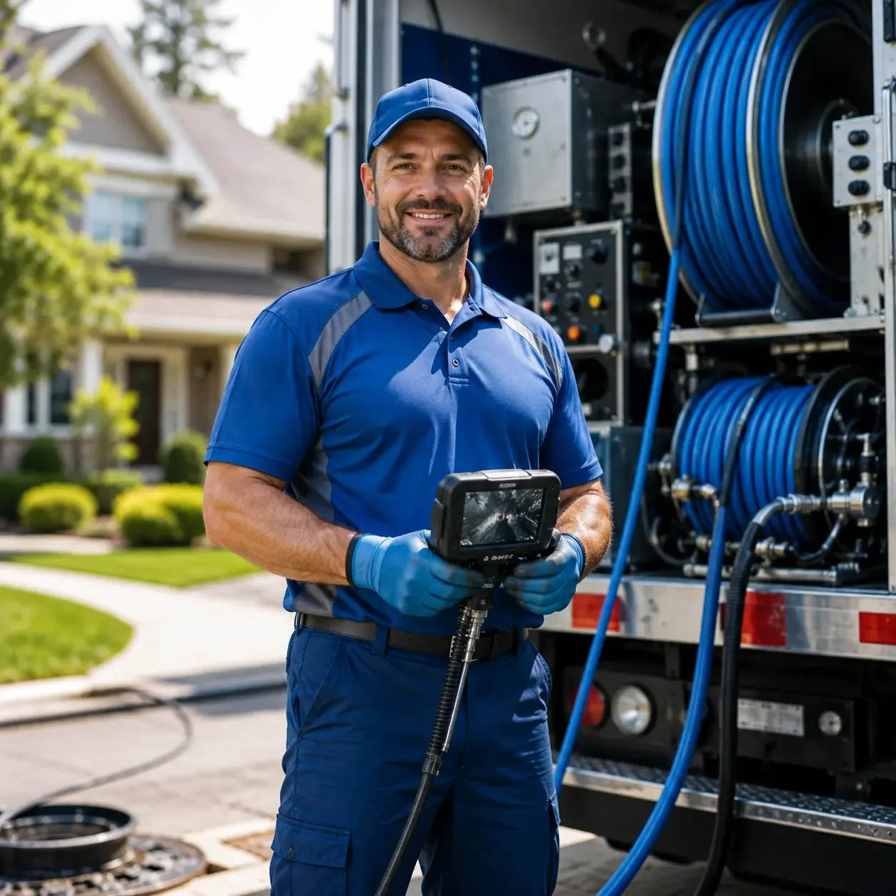 Local outdoor drain cleaning specialists in Grafton, OH
